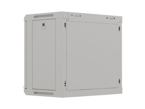 LANBERG SZAFA INSTALACYJNA RACK WISZĄCA 19" 9U 540X350 SZARA DRZWI PRZESZKLONE (FLAT PACK)