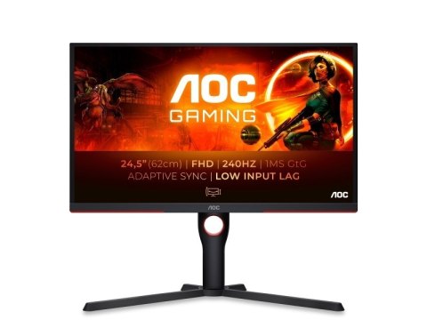 MONITOR AOC LED 24,5" 25G3ZM/BK 240Hz