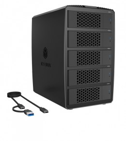 IcyBox System-RAID dla 5 HDD 2,5