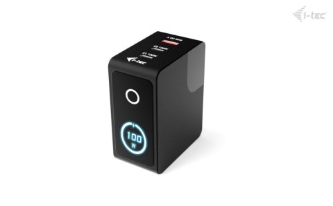 I-tec Ładowarka 100W Intelligent Multiport USB Charger 2xUSB-C 1xUSB-A LCD 150 cm