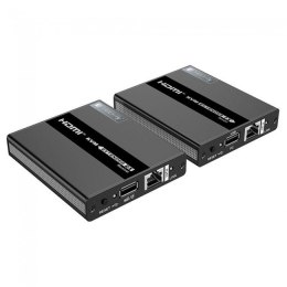 MANHATTAN Extender KVM HDMI/USB 1080p60Hz do 60 m po skrętce Kat6 PoC IDATA HDMI-KVM60