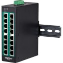 TRENDnet Industrial Switch 16-Port Gbit PoE+ DIN-Rail