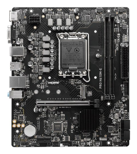 Płyta główna MSI PRO H610M-E