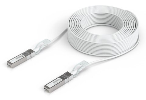 Kabel SFP28 Ubiquiti UACC-Uplink-SFP28-30m DAC 25Gbps Biały