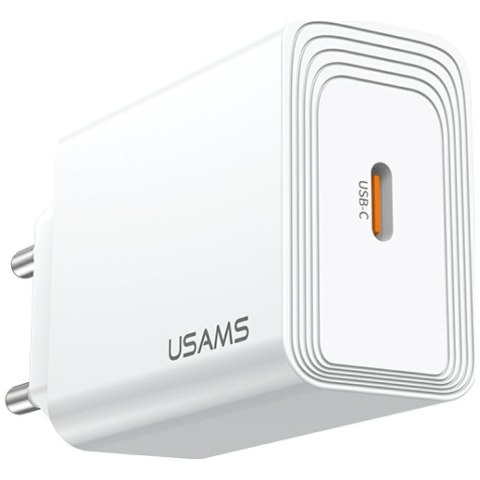 USAMS Ładowarka sieciowa T69 20W USB-C biały