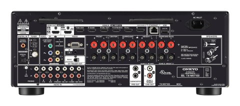 ONKYO TX-NR7100 7.2 kan. Kompatybilność 3D Czarny