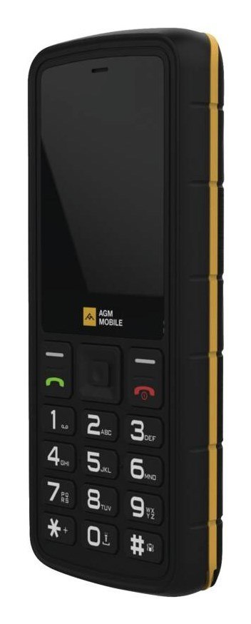 AGM M9F 4G Floating 6,1 cm (2.4") 131 g Czarny, Pomarańczowy Wytrzymały telefon
