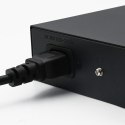 Qoltec Przełącznik sieciowy SWITCH Gigabit Ethernet | 16x RJ45 | 2x SFP | 1000 Mb/s