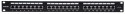 INTELLINET 24-Port Cat6a Patchpanel FTP 1HE schwarz