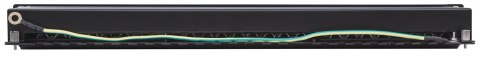 INTELLINET 24-Port Cat6a Patchpanel FTP 1HE schwarz