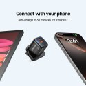 UNITEK ŁADOWARKA SIECIOWA 2X GAN USB-C & USB-A 20W CZARNA