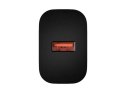 Natec Ładowarka sieciowa Ribera 1xUSB-A 18W czarna