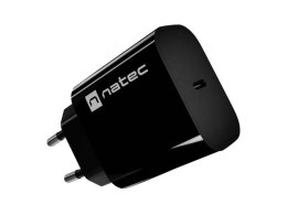 Natec Ładowarka sieciowa Ribera 1xUSB-C 20W czarna