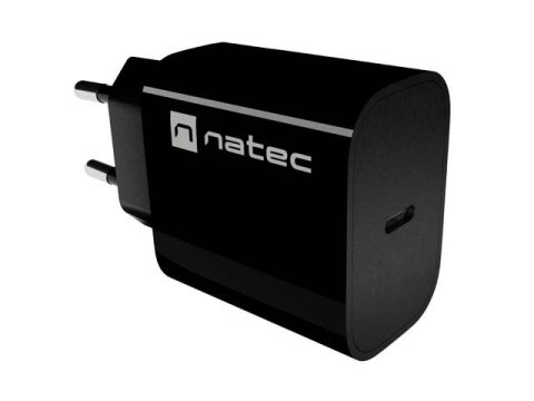 Natec Ładowarka sieciowa Ribera 1xUSB-C 20W czarna
