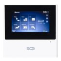 BCS BCS-MON4000W-S wideodomofon 10,9 cm (4.3") Czarny, Biały