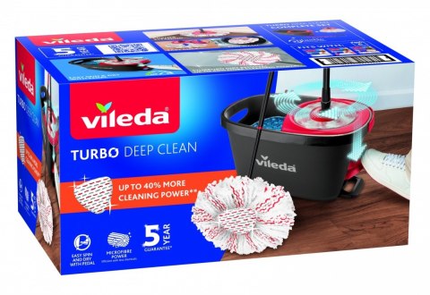 Vileda Mop obrotowy TURBO DEEP CLEAN