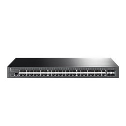 TP-Link JetStream TL-SG3452X przełącznik sieciowy Zarządzany L2+ Gigabit Ethernet (10/100/1000) 1U Czarny