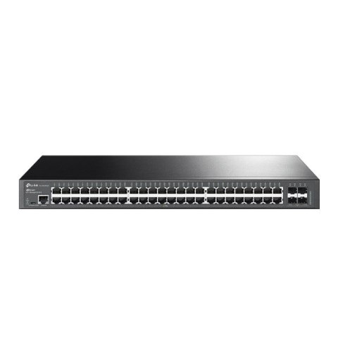 TP-Link JetStream TL-SG3452X przełącznik sieciowy Zarządzany L2+ Gigabit Ethernet (10/100/1000) 1U Czarny