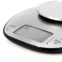 ELDOM WAGA KUCHENNA ELEKTRONICZNA WK320S RENA DOKŁADNOSĆ 1 G WAŻY DO 5 KG WYŚWIETLACZ LED STALOWA Z MISKĄ