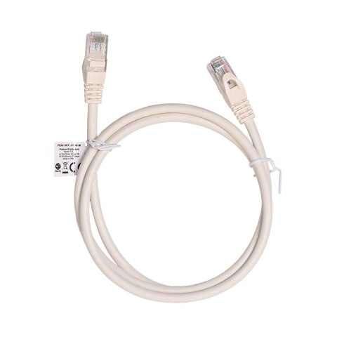 Patchcord U/UTP Lanberg PCU6-10CC-0100-W (RJ45 - RJ45 ; 1m; UTP; kat. 6; kolor biały)