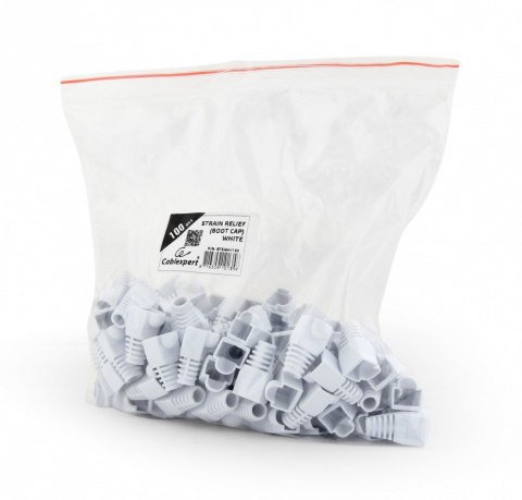 Gembird Osłonka na wtyk RJ45 100 sztuk/biała