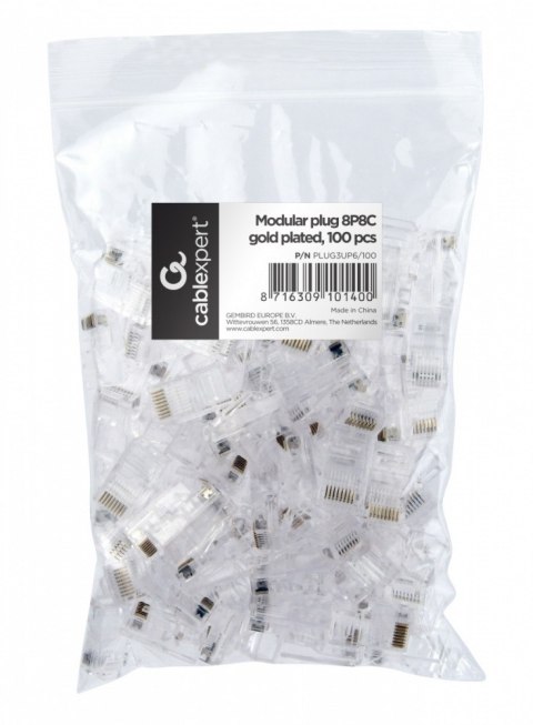 Gembird Wtyk sieciowy RJ45 30U 100 sztuk