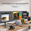 Unitek Uniwersalna stacja dokująca DisplayLink 4K x3