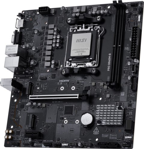 MSI PRO B840M-B płyta główna AMD B840 Gniazdo AM5 micro ATX
