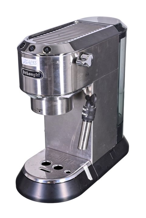 Ekspres kolbowy DeLonghi Dedica Style EC 685.M (1350W; kolor srebrny) (WYPRZEDAŻ)