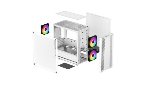 DeepCool CC360 WH ARGB Mini Tower Biały