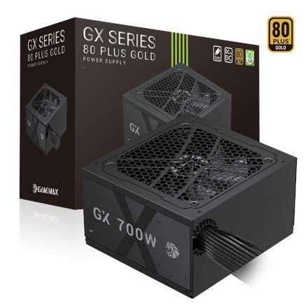 Gamemax PSU | GX 700G | 700 W | Gold | Non-Modular