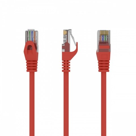 Gembird Patch cord Kat.6 UTP 5m czerwony