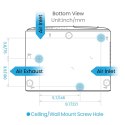 Projektor BenQ TK710 o standardowym rzucie 3200ANSI lumenów DLP UHD 4K (3840x2160) Kompatybilność 3D