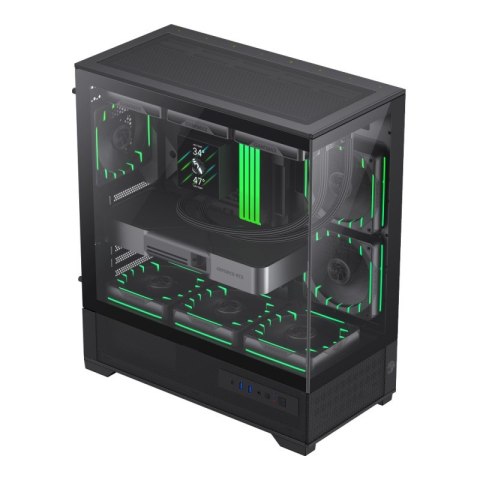 GameMax VISTA 2 AB Midi Tower Czarny
