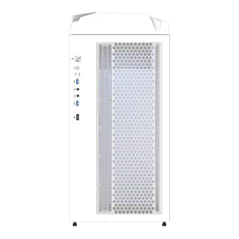 Gigabyte case C301 SZKŁO BIAŁE, ATX, Mid Tower, białe