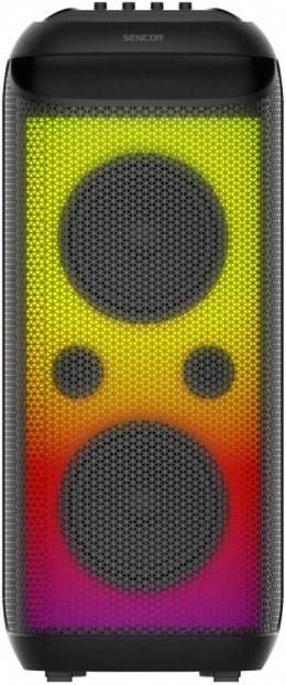 Sencor Głośnik imprezowy Partycon BOOST Moc 250W, IPX4, TWS, LED, MIC