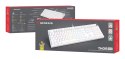 Klawiatura GENESIS THOR 404 uniwersalne USB QWERTY Angielski Biały