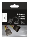 Gembird Kabel SATA (M)->SATA(F)X2 15cm