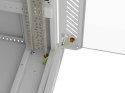 LANBERG SZAFA INSTALACYJNA RACK STOJĄCA 19" 42U 600X600 SZARA DRZWI PRZESZKLONE LCD (FLAT PACK) V2