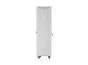 LANBERG SZAFA INSTALACYJNA RACK STOJĄCA 19" 42U 600X600 SZARA DRZWI PRZESZKLONE LCD (FLAT PACK) V2