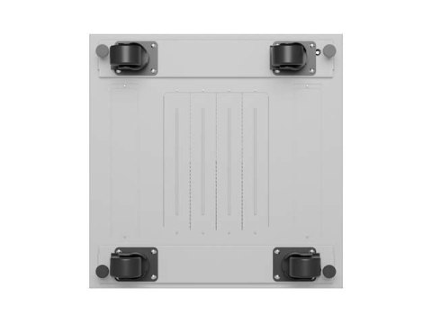 LANBERG SZAFA INSTALACYJNA RACK STOJĄCA 19" 42U 600X600 SZARA DRZWI PRZESZKLONE LCD (FLAT PACK) V2