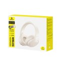 Baseus Słuchawki nauszne bluetooth 6.0 BASS LITE beżowe