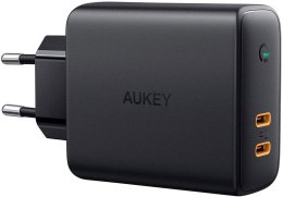 AUKEY PA-D5 ŁADOWARKA SIECIOWA 63W 2XUSB PD 3.0