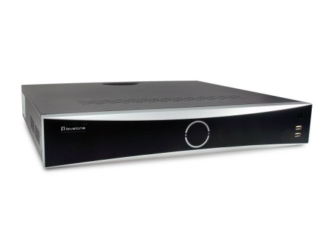 Sieciowy rejestrator wideo LevelOne 32-kanałowy / 4xHDD / 12MP / GEMINI