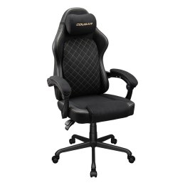 COUGAR CGR-FXF-GLB Uniwersalny fotel dla gracza Obite siedzisko Czarny, Złoto