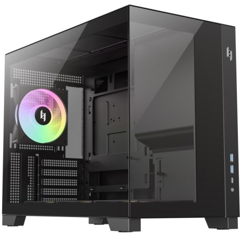 GameMax NEX C33 BK zabezpieczenia & uchwyty komputerów Czarny