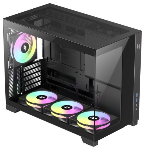 GameMax NEX C33 BK zabezpieczenia & uchwyty komputerów Czarny