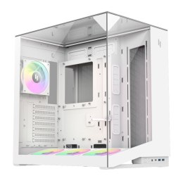 GameMax NEX C56 VC WH zabezpieczenia & uchwyty komputerów Midi Tower Biały