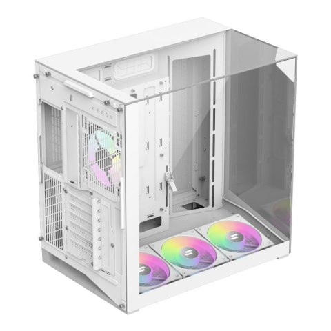 GameMax NEX C56 VC WH zabezpieczenia & uchwyty komputerów Midi Tower Biały