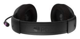 PDP 049-032-BK słuchawki/zestaw słuchawkowy Bezprzewodowy Opaska na głowę Gaming Bluetooth Czarny